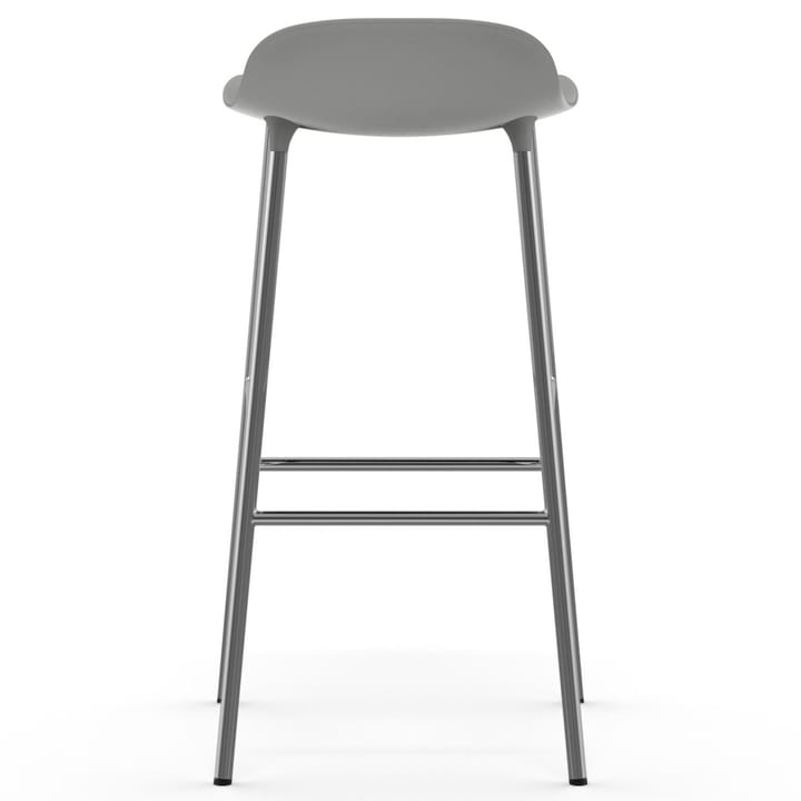 Form baarituoli kromatut jalat 75 cm, Harmaa Normann Copenhagen