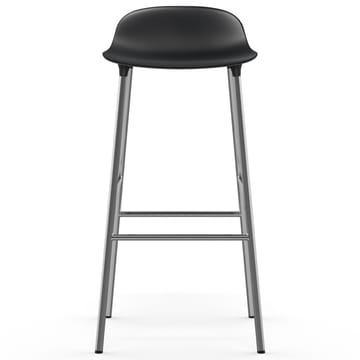 Form baarituoli kromatut jalat 75 cm - Musta - Normann Copenhagen