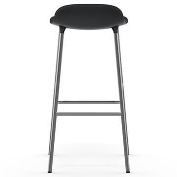 Form baarituoli kromatut jalat 75 cm - Musta - Normann Copenhagen