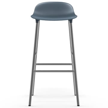 Form baarituoli kromatut jalat 75 cm - Sininen - Normann Copenhagen