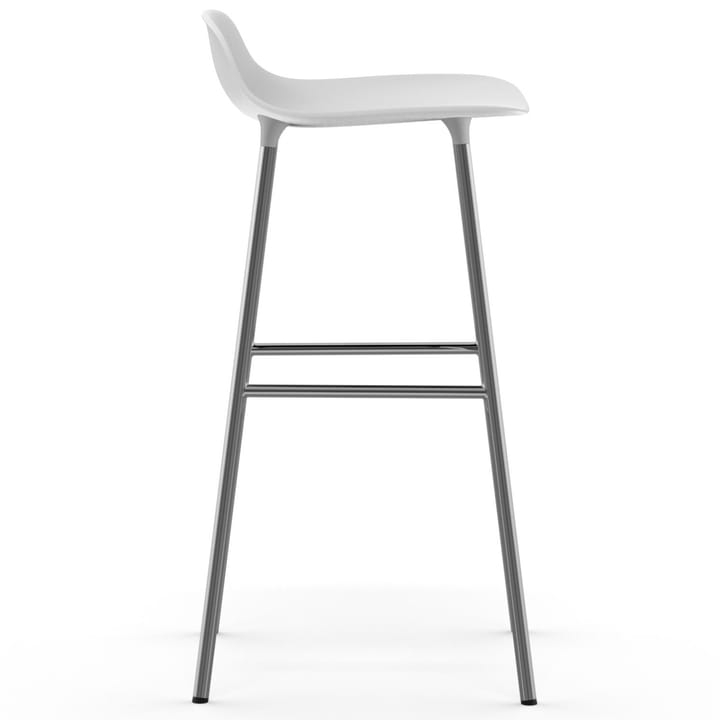 Form baarituoli kromatut jalat 75 cm, Valkoinen Normann Copenhagen