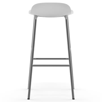 Form baarituoli kromatut jalat 75 cm - Valkoinen - Normann Copenhagen