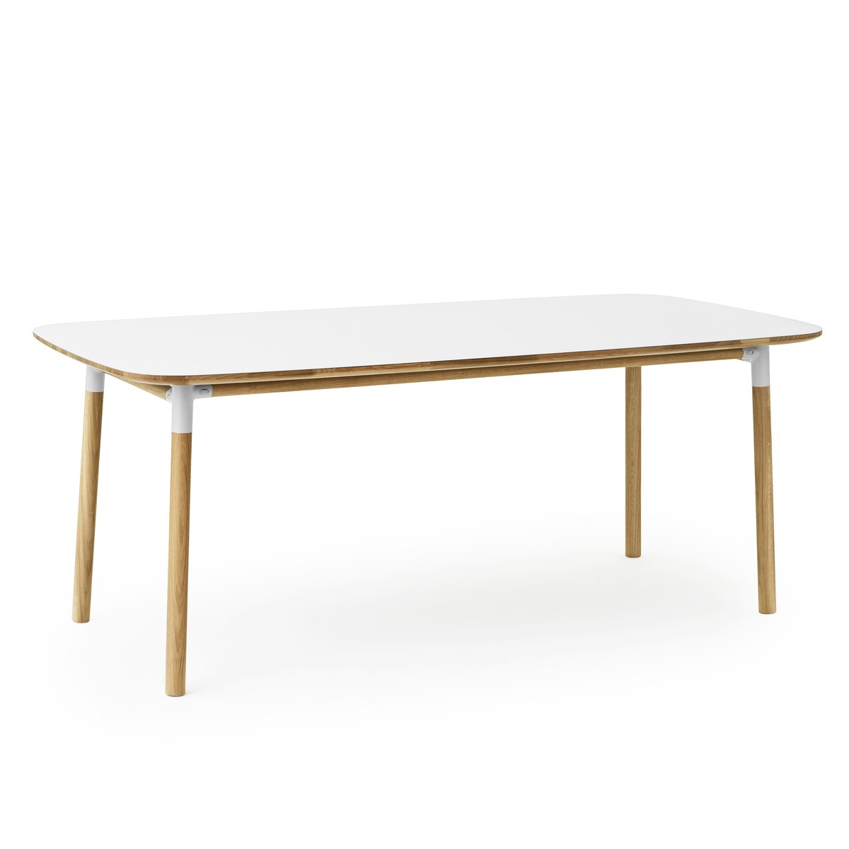 Normann Copenhagen Form pöytä 95×200 cm valkoinen