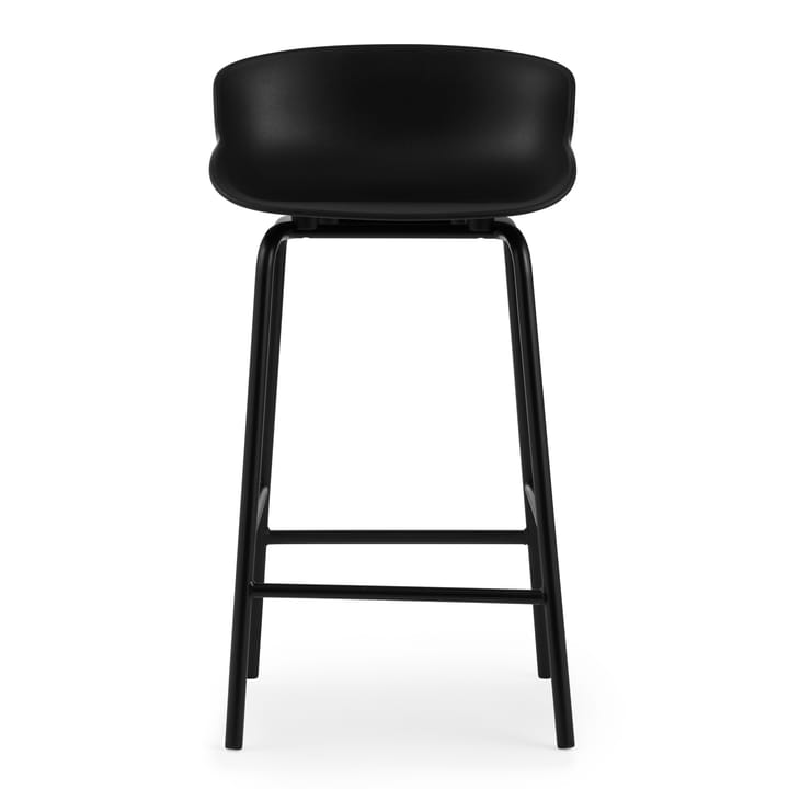 Hyg baarituoli metallijalat 65 cm, Musta Normann Copenhagen