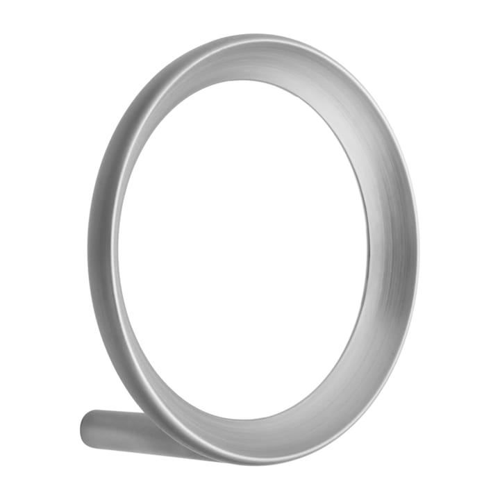 Loop koukku large Ø 9,4 cm - Brushed Zinc - Normann Copenhagen