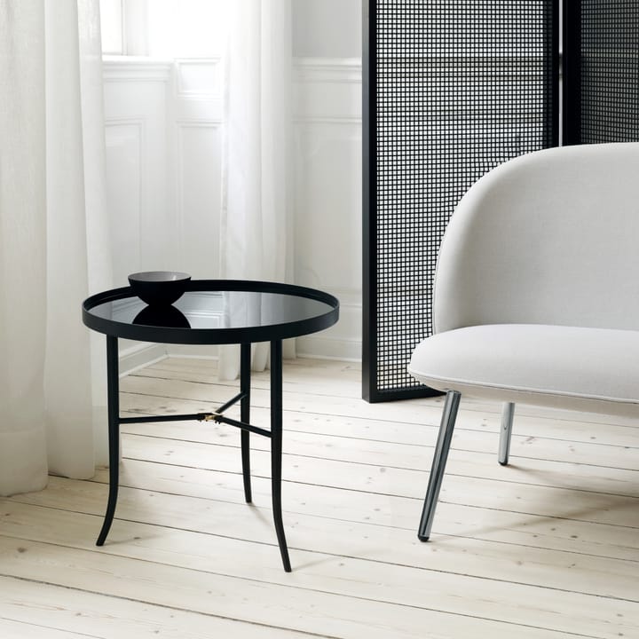 Lug pöytä Ø 50 cm, Musta Normann Copenhagen