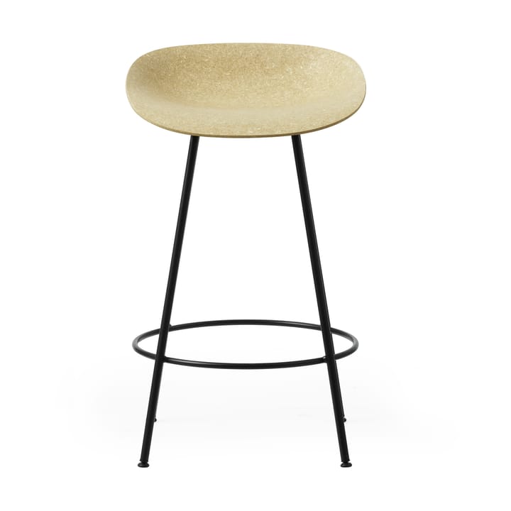 Mat Barstool baarijakkara 65 cm, Hemp-black steel Normann Copenhagen