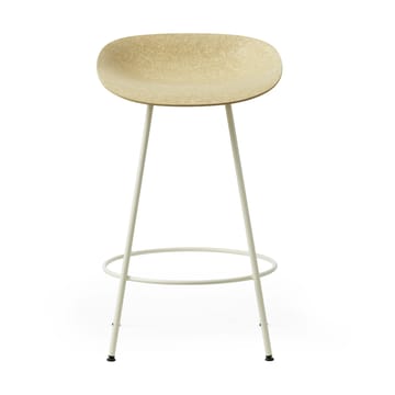 Mat Barstool baarijakkara 65 cm - Hemp-cream steel - Normann Copenhagen