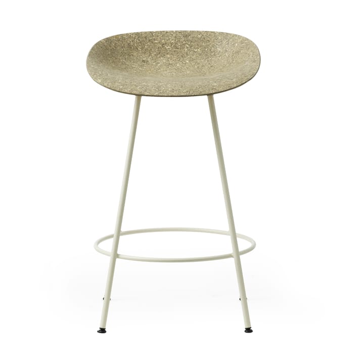 Mat Barstool baarijakkara 65 cm, Seaweed-cream steel Normann Copenhagen