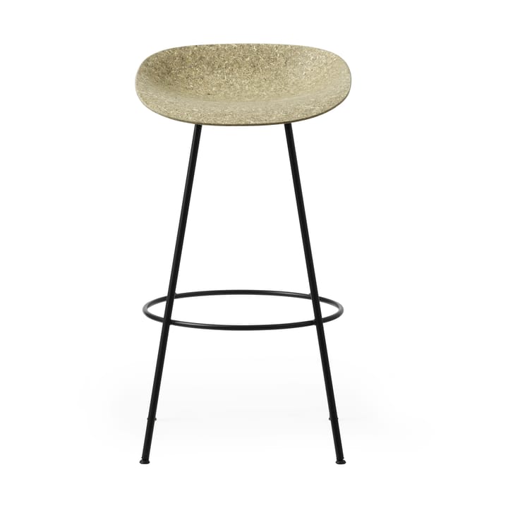 Mat Barstool baarijakkara 75 cm, Seaweed-black steel Normann Copenhagen