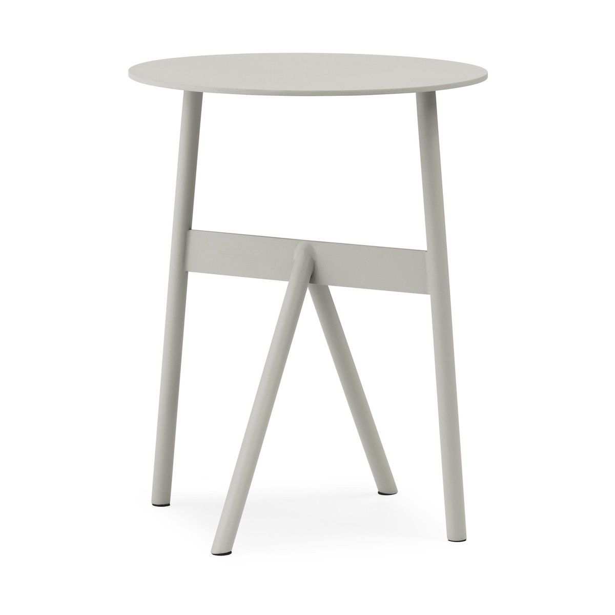 Normann Copenhagen Stock Table sivupöytä Ø37 cm K:46 cm Warm Grey