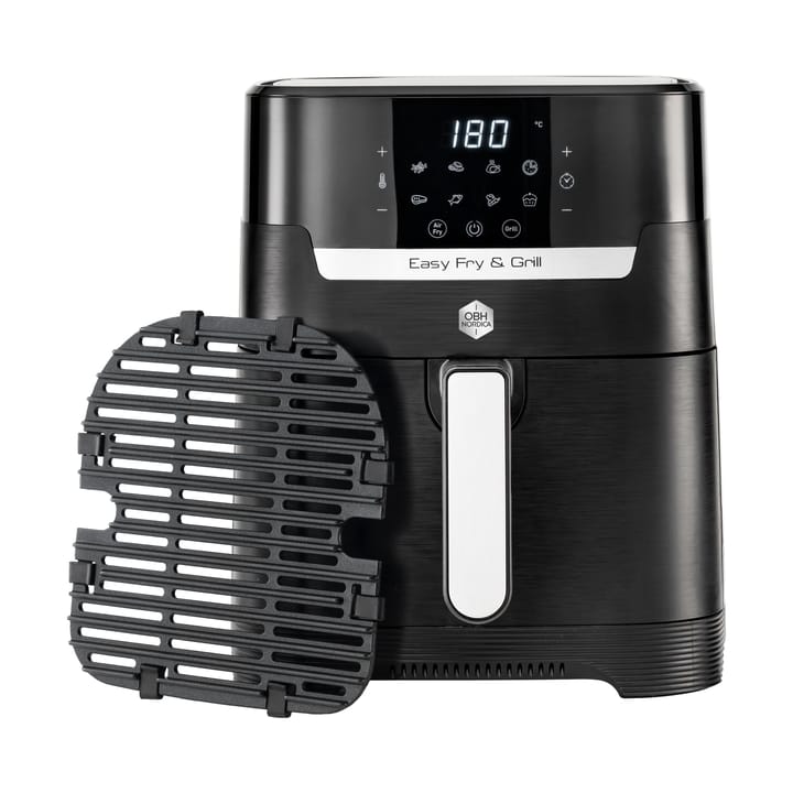 Easy Fry & Grill Precision 2-in-1 Airfryer - Musta - OBH Nordica