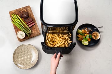 Easy Fry & Grill Precision 2-in-1 Airfryer - Musta - OBH Nordica