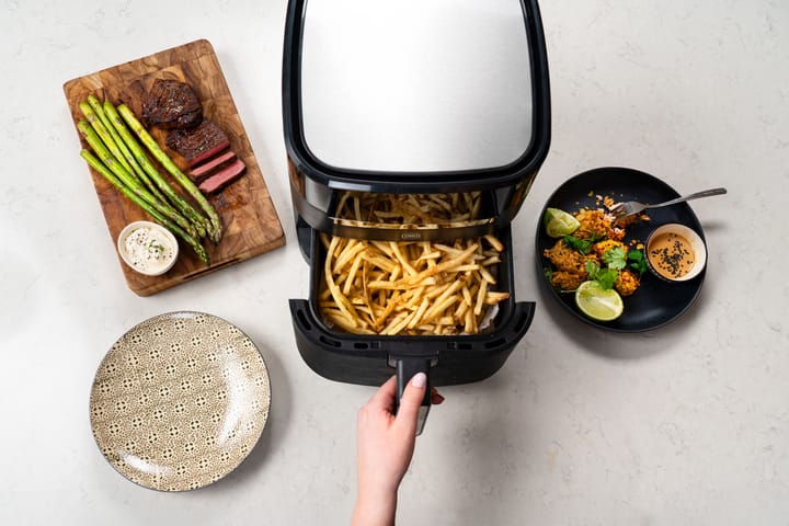 Easy Fry & Grill Precision 2-in-1 Airfryer, Musta OBH Nordica