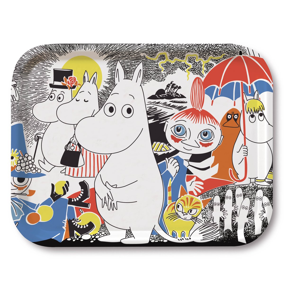 Opto Design Moomin Comic Cover Nr1 tarjotin 27×20 cm