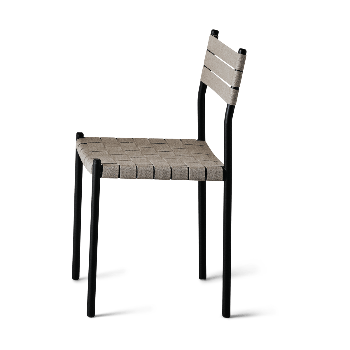 OX Denmarq Nettan Chair black frame tuoli Luonnonkuitu