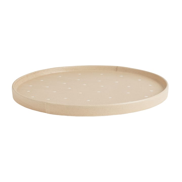 Aki tarjotin Ø 36,5 cm - Beige - OYOY