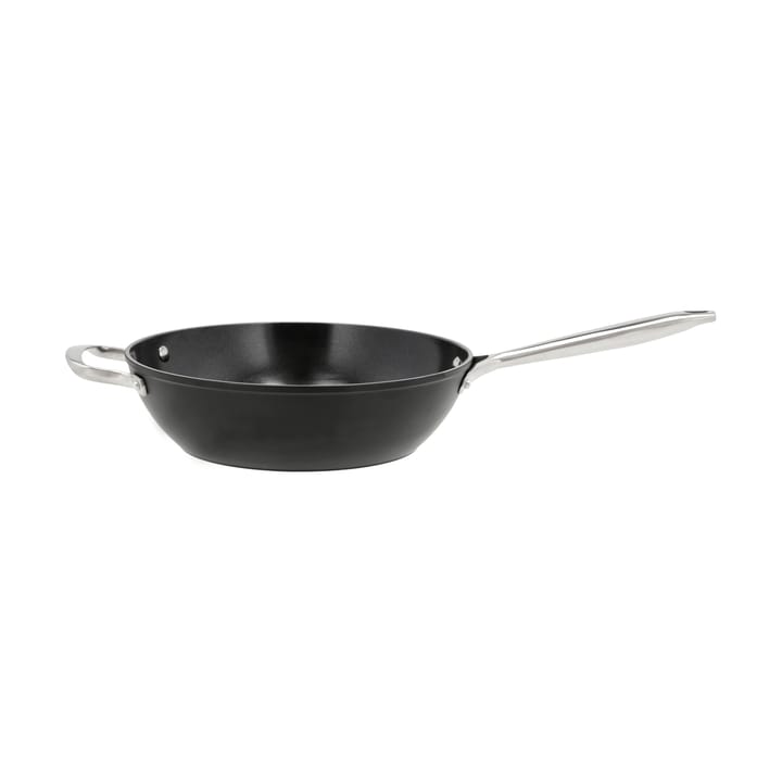 Travo wokpannu keraaminen non-stick 28 cm - Musta-alumiini. - Pillivuyt