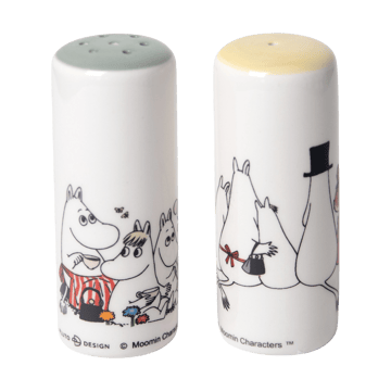 Moomin love suola & pippurisetti. - Valkoinen-multi - Pluto Design