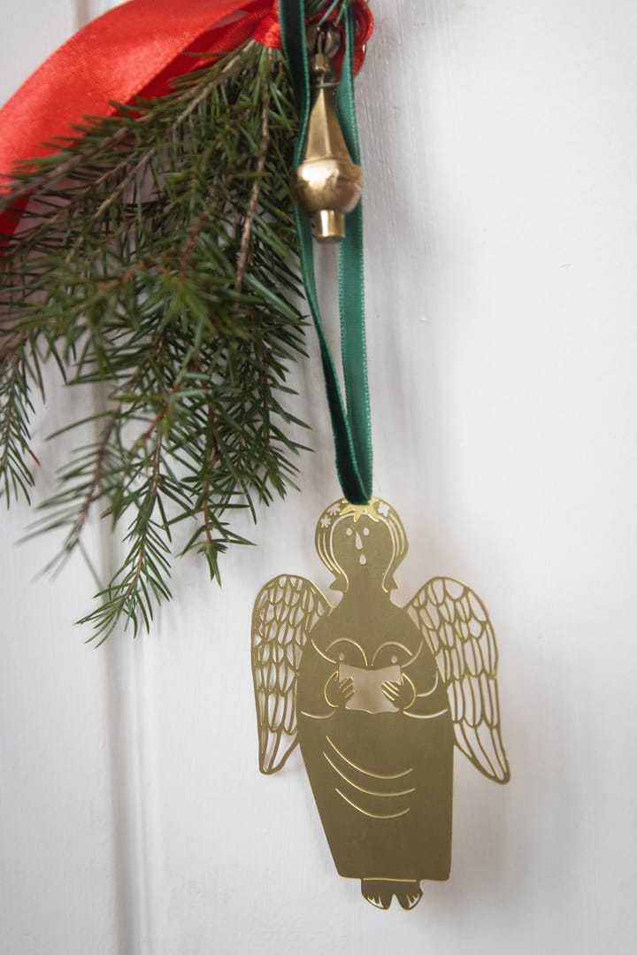 Stig L Gingerbread Angel -joulukuusenkoriste , Kulta Pluto Design
