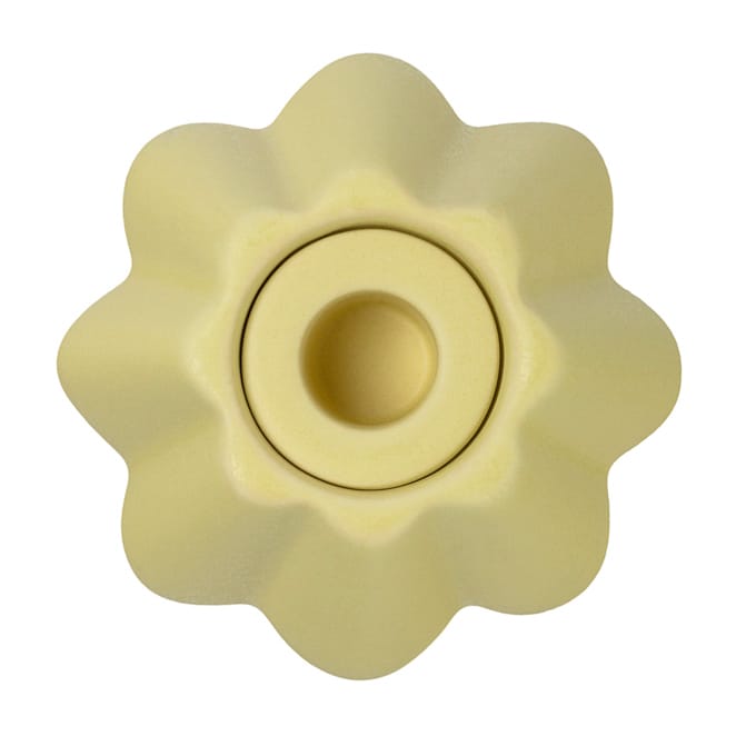 Birgit maljakko/kynttilälyhty 14 cm, Pale Yellow PotteryJo