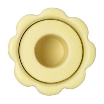 Birgit maljakko/kynttilälyhty 17 cm - Pale Yellow - PotteryJo