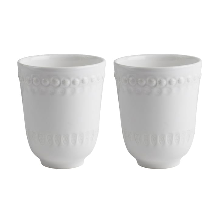 Daisy muki 35 cl, 2-pakkaus, White (valkoinen) PotteryJo