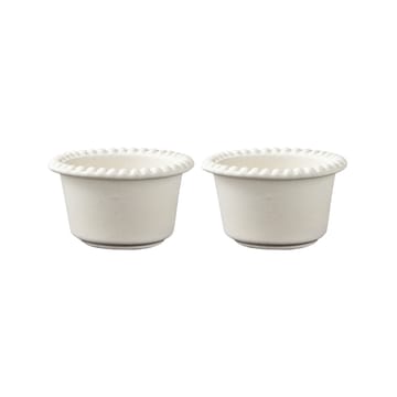 Daria pieni kulho Ø 12 cm, 2-pakkaus - Cotton white - PotteryJo