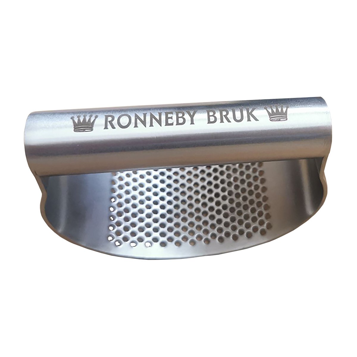 Ronneby Bruk Inox valkosipulipuristin ruostumaton teräs 10 cm