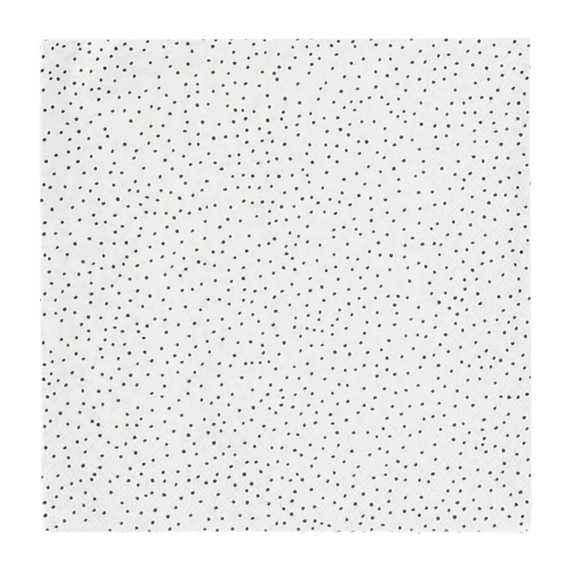 Scandi Essentials Grain lautasliina 33 x 33 cm 20-pakkaus white-black