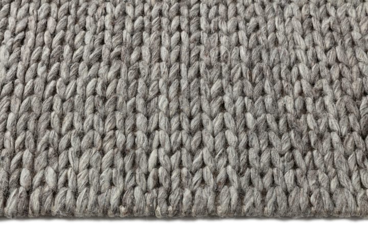 Braided villamatto luonnonharmaa, 170x240 cm Scandi Living