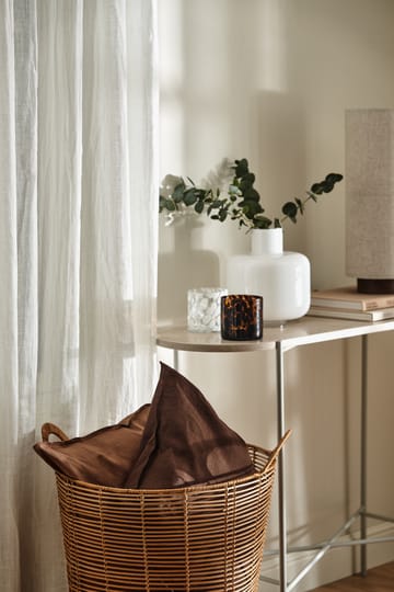 Calm tyynynpäällinen pellava 40 x 60 cm - Chocolate Brown - Scandi Living