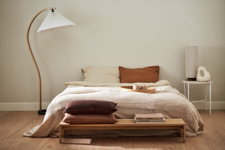 Calm tyynynpäällinen pellava 40 x 60 cm, Chocolate Brown Scandi Living