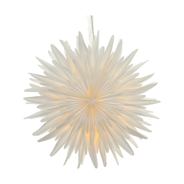 Luna adventtitähti valkoinen, 45 cm Scandi Living