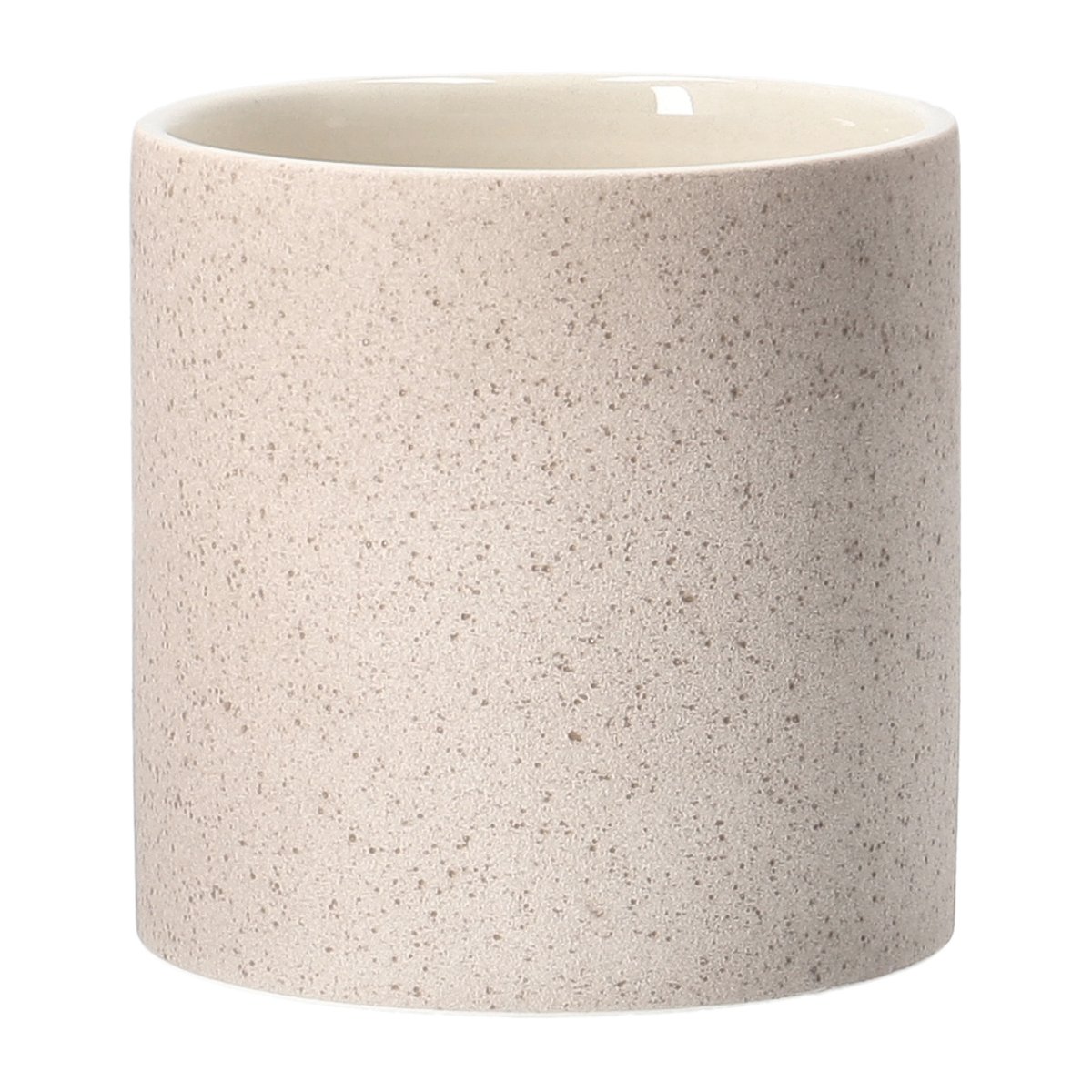 Scandi Living Speckled ruukku Ø 12 cm Beige