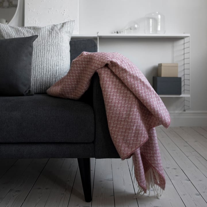 Wicker villahuopa, Dusty rose Scandi Living