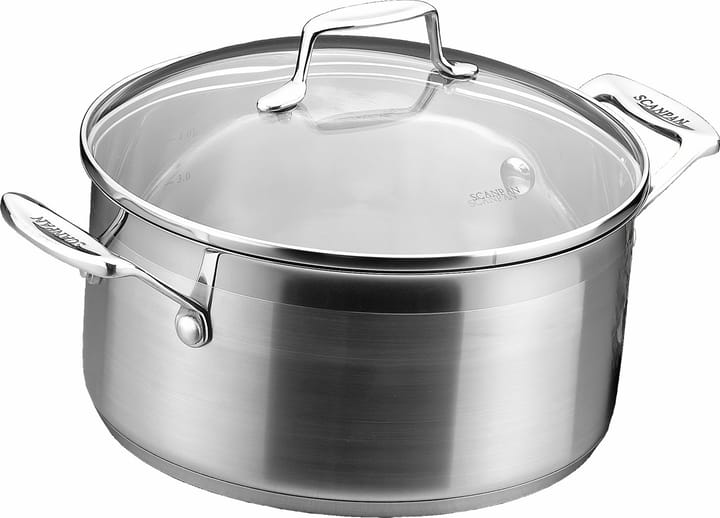 Scanpan Impact kannellinen pata 2,5 L - Ruostumaton teräs - Scanpan