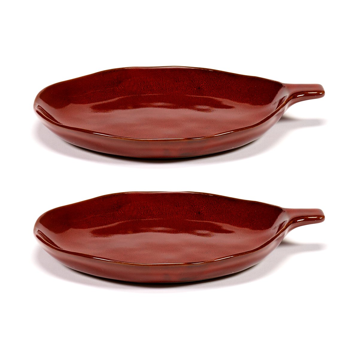 Serax La Mère kahvallinen astia 17 cm 2 kpl Venetian red