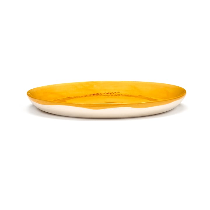 Ottolenghi Feast lautanen S Ø19 cm 2-pakkaus, Yellow stripes-red Serax