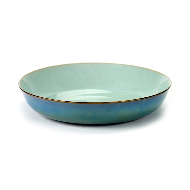 Terres de Rêves -lautanen 21 cm - Light blue-smokey blue - Serax