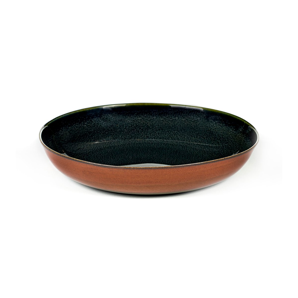 Serax Terres de Rêves -leipälautanen 17,5 cm Dark blue-rust