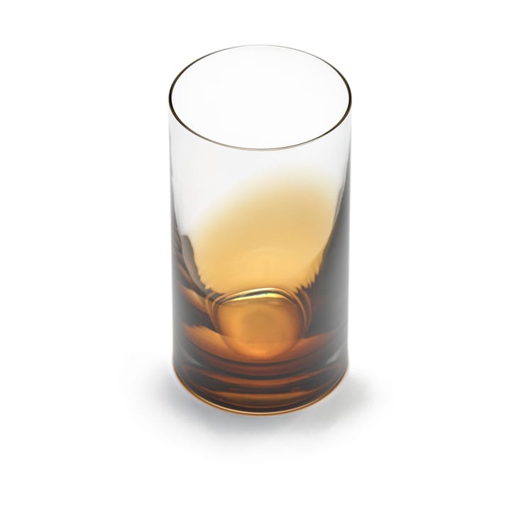 Zuma tumbler-lasi L 30 cl 4-pakkaus, Amber Serax