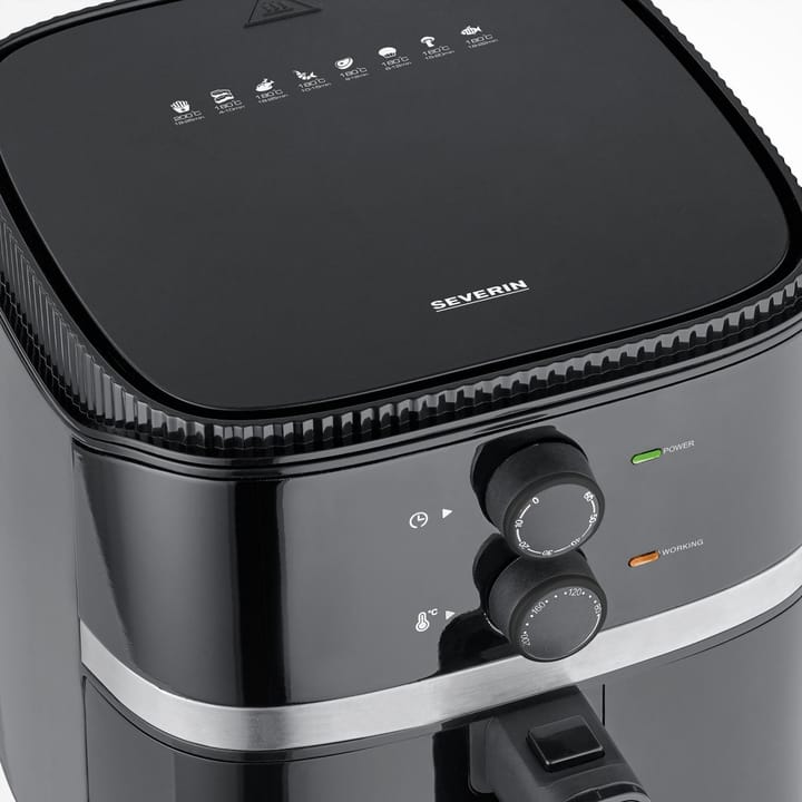 Severin FR 2452  Airfryer 4,5 L, Musta Severin