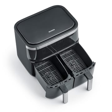 Severin FR 2453 Airfryer, kaksoinen, 2x4 L - Musta - Severin