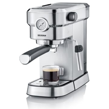 Severin KA 5995 Espresa Plus -espressokeitin 1-2 kuppia - Ruostumaton teräs - Severin