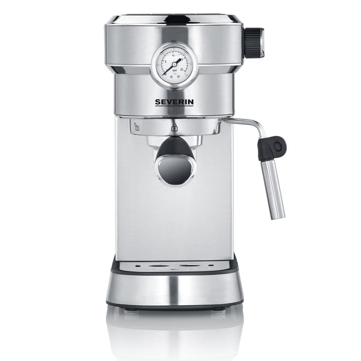 Severin KA 5995 Espresa Plus -espressokeitin 1-2 kuppia, Ruostumaton teräs Severin