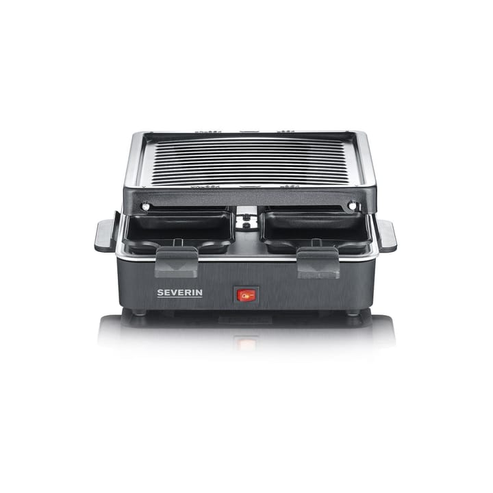 Severin RG 2370 raclette-grilli mini 4 pannua, Musta Severin