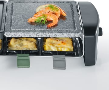 Severin RG 9645 raclette kombi basic 8 pannua - Musta - Severin