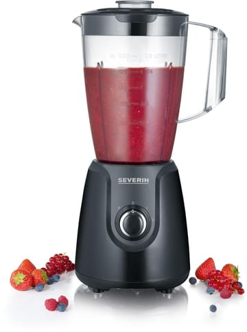 Severin SM 3707 blender muovikannu 1,5 L - Musta - Severin