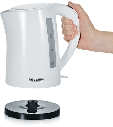 Severin WK 3494 vedenkeitin 1,5 L - Valkoinen - Severin